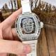 Luxury Replica Richard Mille Diamond Skull RM52-01 Watches Black Rubber Strap (3)_th.jpg